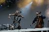 Zwei Apocalyptica-Cellisten