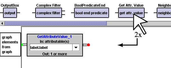 Double clicking on an icon adds a corresponding box instance.