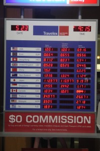 1 US$ = 1 AUS$